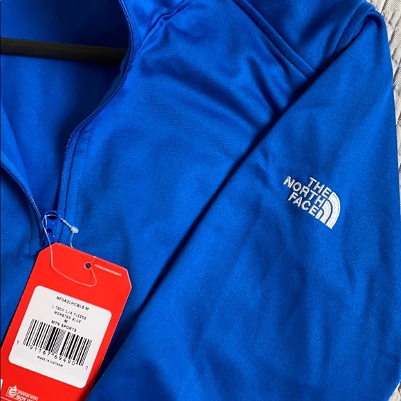 North Face 1/4 zip fleece pullover M NWT - Picture 5 of 6